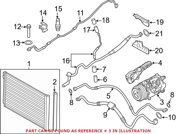 Genuine BMW 64529216466 – A/C Compressor