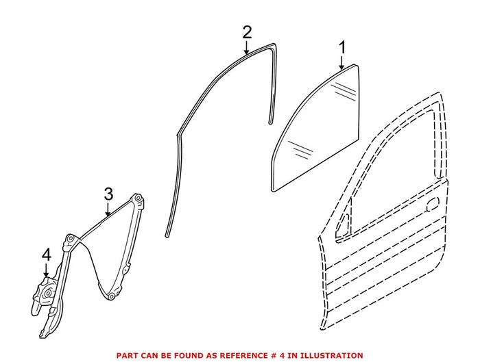 Genuine BMW 67627267692 – Window Motor