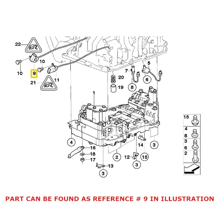 Genuine Mini 24367551110 – Engine Oil Temperature Sensor