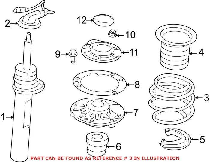 Genuine Mini 31336864178 – Coil Spring (Front)
