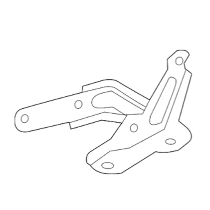 Genuine VW/Audi 5C5823302A – Hood Hinge (Left)