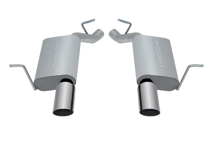 Gibson 11-18 Jeep Grand Cherokee Laredo 3.6L 2.25in Axle-Back Dual Exhaust – Aluminized