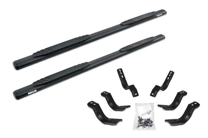 Go Rhino – 4″ OE Xtreme SideSteps w/Mounts – Text. Black – F-150 Crew Cab – 684412687T