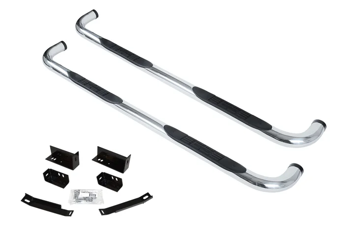 Go Rhino – 4000 Series SideSteps w/Mounts – Pol. Stainless – GM 1500/2500 HD Ext. Cab – 4058PS