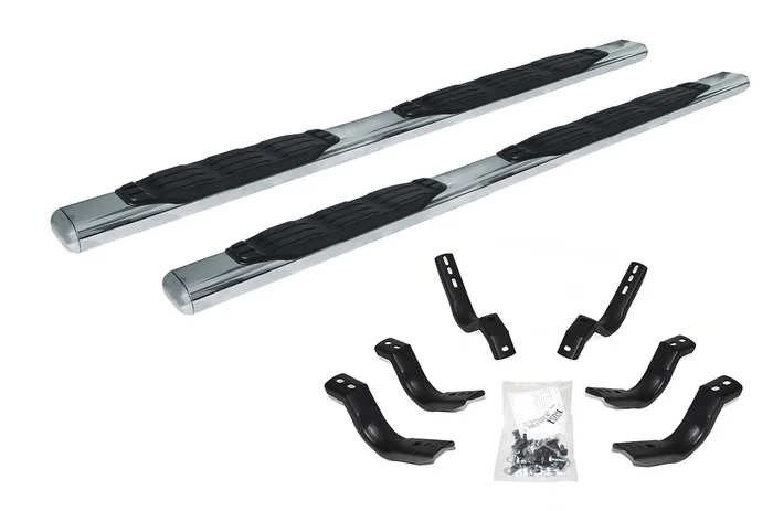 Go Rhino – 5″ 1000 Series SideSteps w/Mounts – Pol. Stainless – Ram 1500/Ram HD Crew Cab – 105409787PS