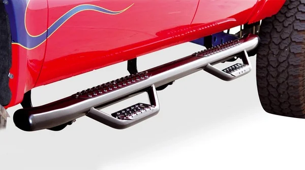 GoRhino DOMINATOR D4 Dual-Step(TM) Cab-Length SideSteps – D44099B
