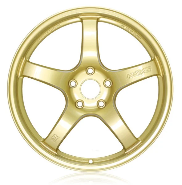 Gram Lights 57CR 18×9.5 +38 5×114.3 E8 Gold Wheel (Min Order Qty 20) – WGCRX38EEGP