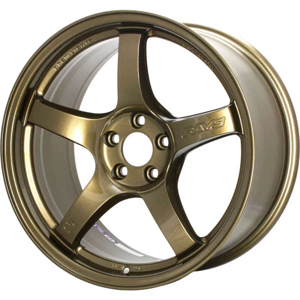 Gram Lights 57CR 19×9.5 +45 5-114.3 Almite Gold Wheel – WGCR445EAGP