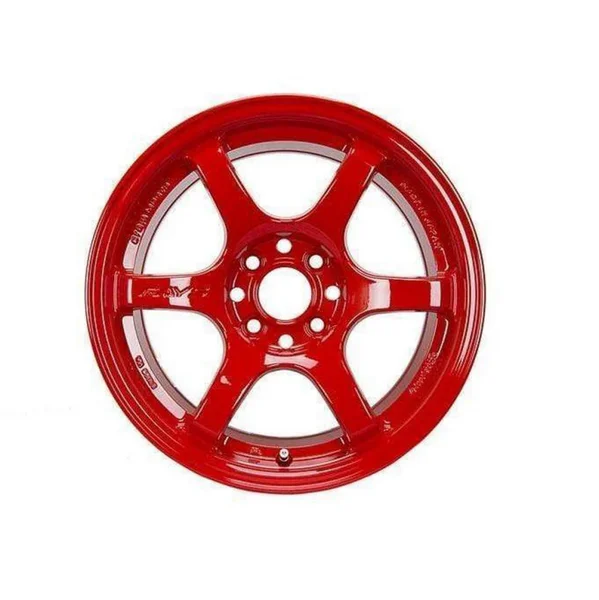 Gram Lights 57DR 15×8.0 +35 4-100 Red Wheel – WGIE35AR