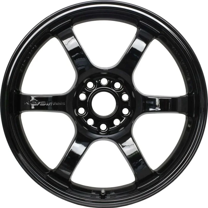Gram Lights 57DR 15×8 / +35mm / 4×100 Gloss Black Wheel