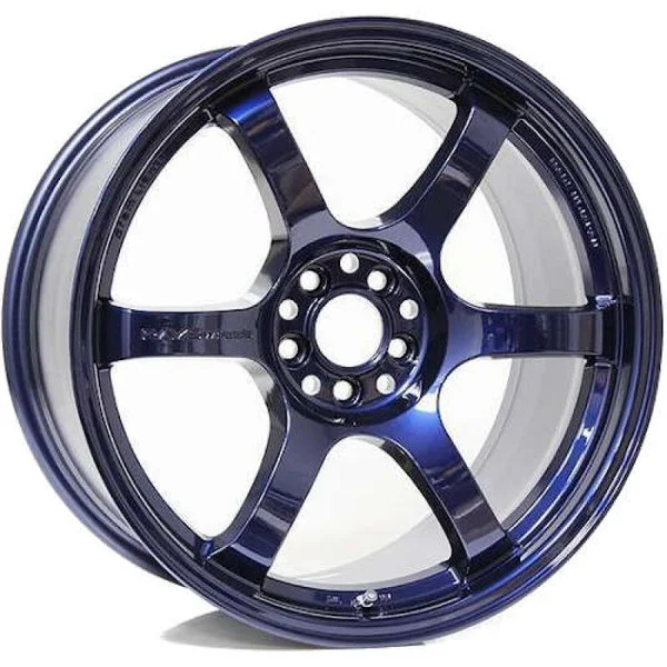 Gram Lights 57DR 18×9.5 +12 5-114.3 Eternal Blue Pearl Wheel (MOQ20) – WGIX12EEBP