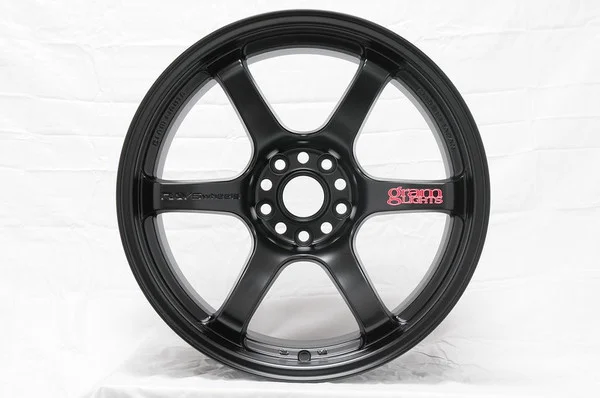 Gram Lights 57DR 19×9.5 +25 5-120 Semi Gloss Black Wheel – WGI425WH