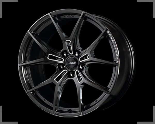Gram Lights 57FXZ 19×10.5 +20 5-114.3 Super Dark Gunmetal & Machining Rim Edge DC Wheel – WGFZ620EH8F