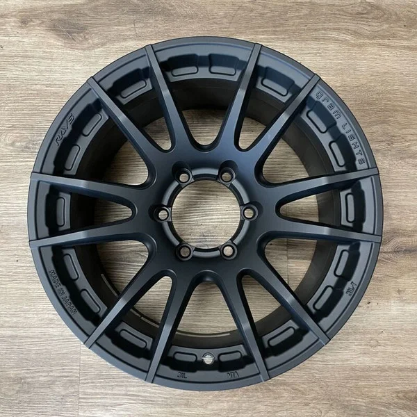 Gram Lights 57XR-X 17X8.5 -10 6-139.7 Black Graphite Wheel – WGJXP-10KB2