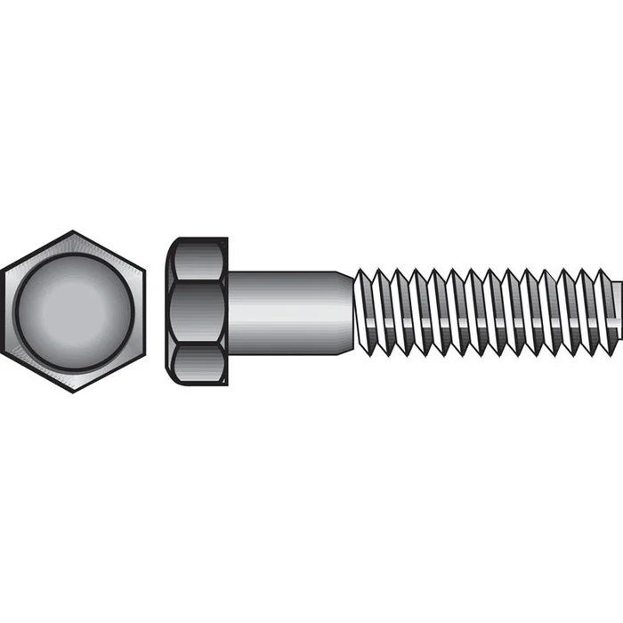 Hillman – 0831586 – 5/16-18 in. D X 4 in. L Stainless Steel Hex Head Cap Screw 25 pk