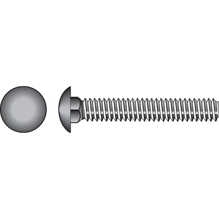 Hillman – 0832526 – 1/4 in. X 3 in. L Stainless Steel Carriage Bolt 25 pk