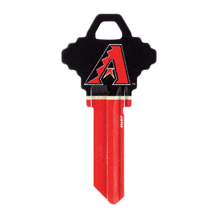 Hillman – 89652 – Arizona Diamondbacks Painted Key House/Office Universal Key Blank Single sided
