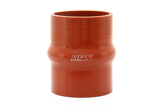 HPS 1.75″ ID , 4″ Long High Temp 4-ply Aramid Reinforced Silicone Hump Coupler Hose Orange (45mm ID , 102mm Length)