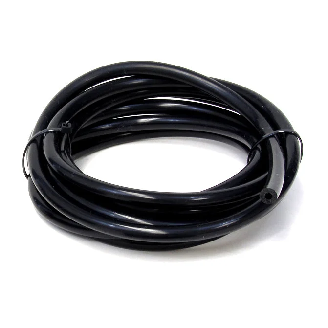 HPS 13/64″ (5mm) ID Black High Temp Silicone Vacuum Hose Tubing – 25 Feet Roll