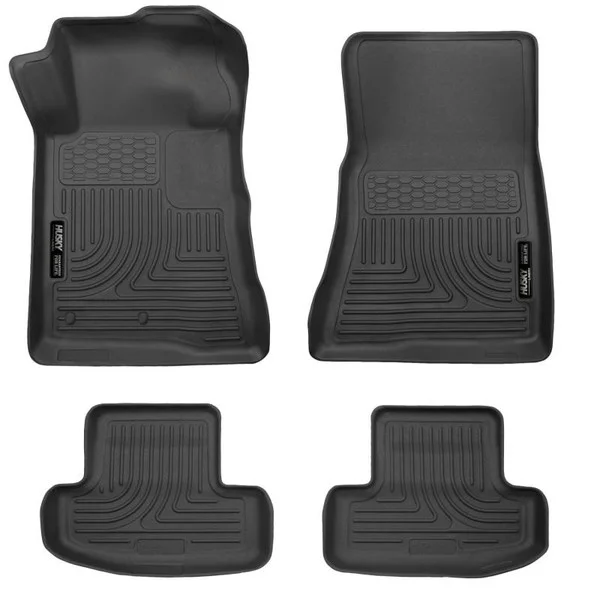 Husky Liners 10-12 Ford Mustang WeatherBeater Combo Black Floor Liners – 98371