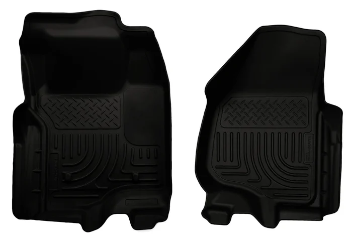 Husky Liners 18731 Front Ford F Series No Drivers Side Foot Rest WeatherBeater Black – 18731