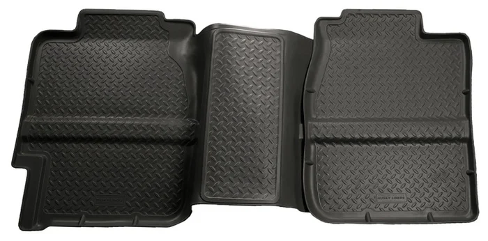 Husky Liners 2nd Seat Floor Liner GM Extended Cab Black Classic Style – 61361