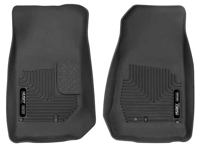 Husky Liners Front Jeep Wrangler 2 & 4 Door X-Act Contour Black – 53571