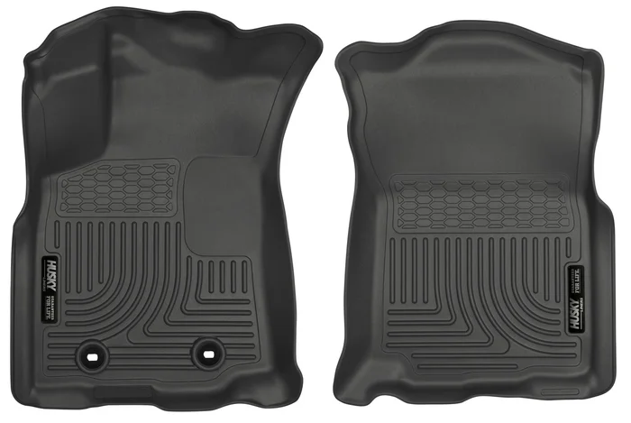 Husky Liners Front Toyota Tacoma Auto Trans WeatherBeater Black – 13951