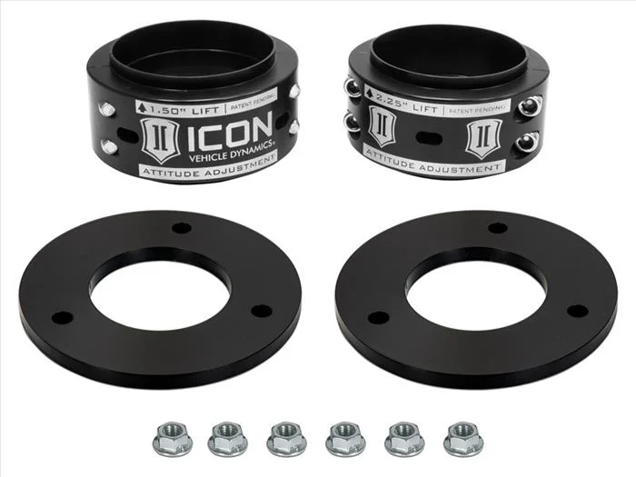 ICON 17-20 Raptor 0.5-2.25″ AAC Front Leveling Kit – IVD6130B