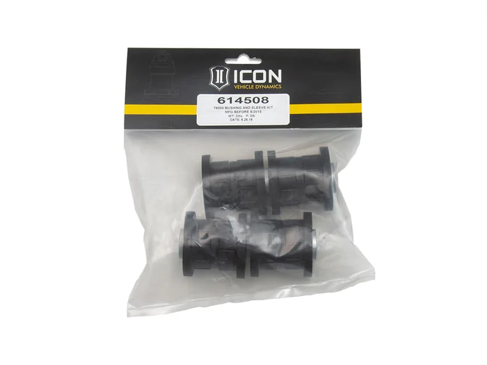 ICON (78500) Bushing and Sleeve Kit, Mfg before 8/2015 – 614508