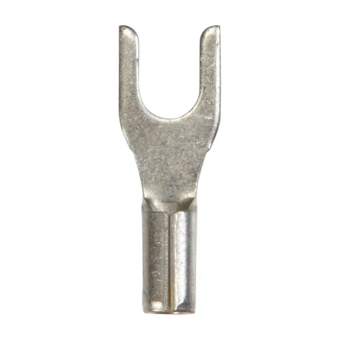 Jandorf – 60978 – 22-18 Ga. Uninsulated Wire Terminal Spade Silver – 5/Pack