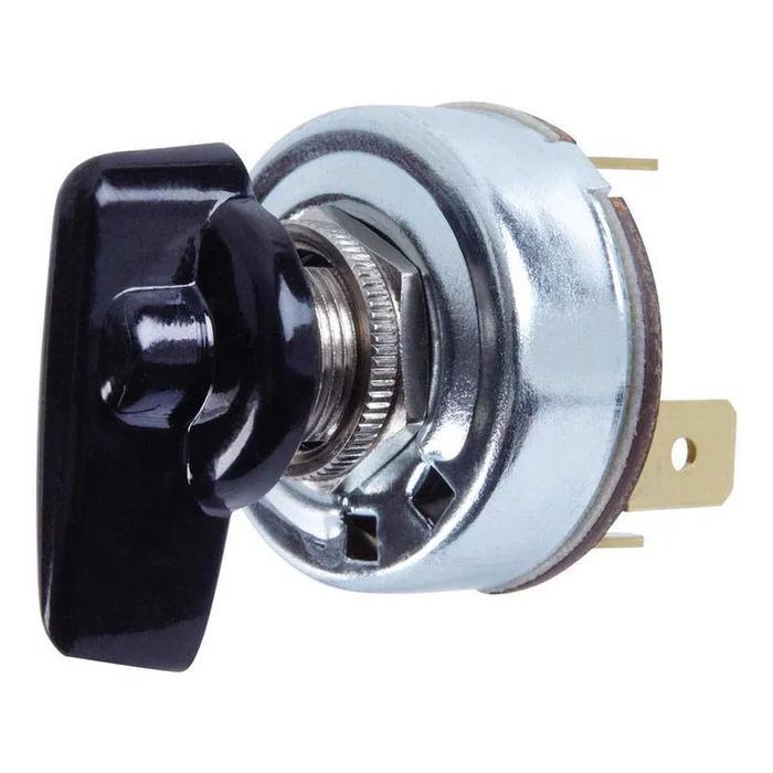 Jandorf – 61033 – 4 amps Single Pole Rotary Appliance Switch Black/Silver 1 pk
