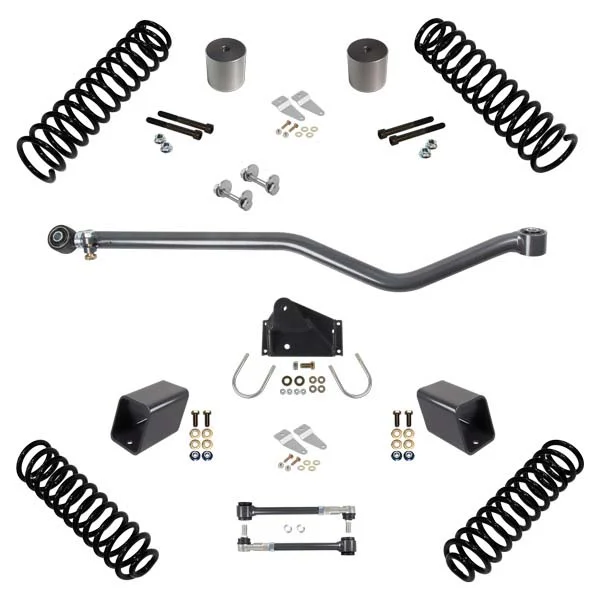 JK 2.0 Inch Lift Stage 1 Suspension System 07-18 Wrangler JKU 4 DR