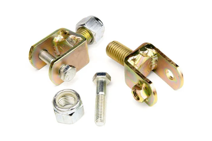 JKS Manufacturing Jeep Wrangler YJ Upper Shock Mount Conversion Kit – Front