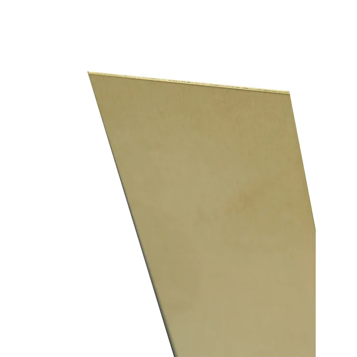 K&S – 16405 – 0.025 in. thick x 6 in. W x 12 in. L Brass Sheet Metal