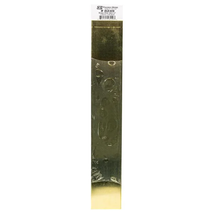 K&S – 8249 – 0.064 in. x 2 in. W x 12 in. L Brass Metal Strip