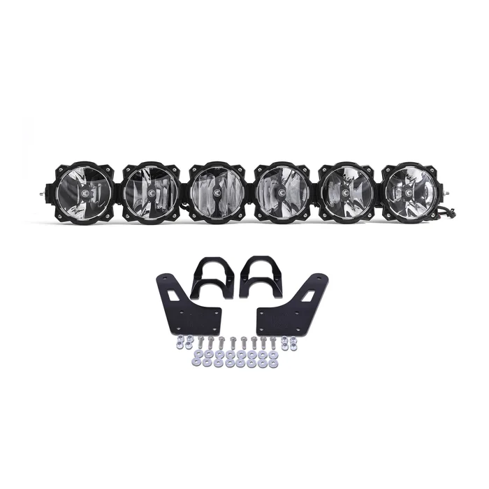 KC HiLiTES 39″ Pro6 Gravity LED 6-Light Light Bar System, 120W Combo Beam for Yamaha YXZ1000R – 91310