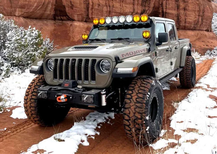 KC HiLiTES Gravity LED Pro6 50 in. Light Bar Kit for 21+ Jeep 392 Mojave – 91339