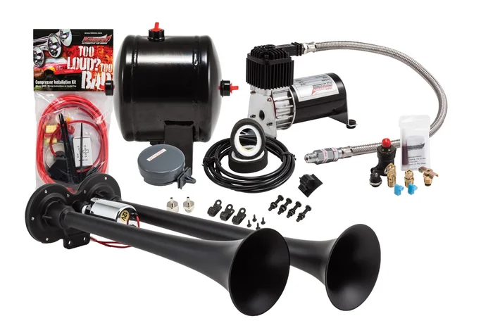 Kleinn Pro Blaster™ Dual Air Horn Kit – HK2-1