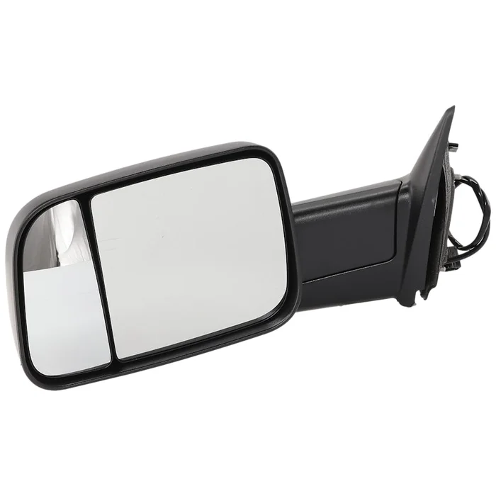 Kool Vue Mirror Ram 1500 13-18/Ram 2500/3500 P/U 13-22 Towing Mirror Lh, Manual Adjust, Manual Folding, Non-Heated, Textured, No Memory, Puddle Light, And Signal Light, Includes 19-22 1500 Classic, W/ Temp Sensor