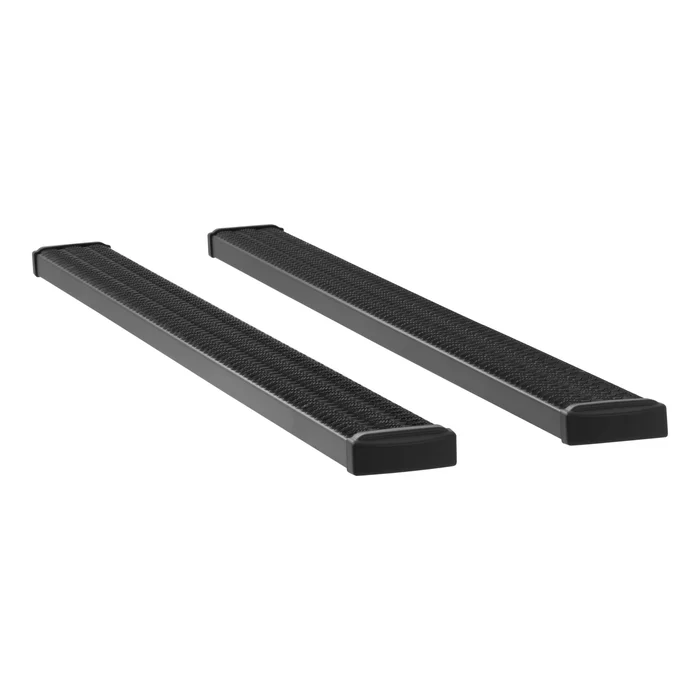 LUVERNE 415098 Grip Step 7″ x 98″ Black Aluminum Running Boards (No Brackets)