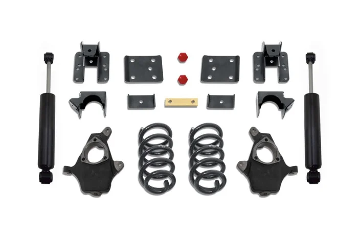 MaxTrac 07-13 GM C/K1500 2WD/4WD Extended/Crew Cab 3in/5in Lowering Kit