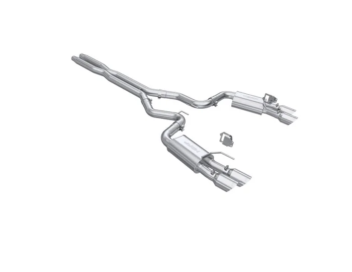 MBRP 2024+ Ford Mustang GT Armor Pro 3in Steet Profile Catback Exhaust – Stainless Steel Tips