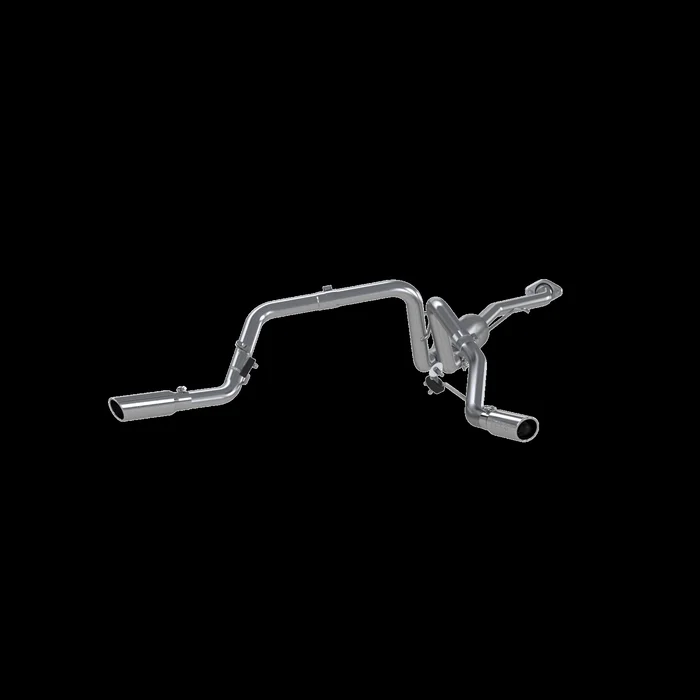 MBRP Cat Back Exhaust System Dual Split Side Aluminized Steel For 03-07 Silverado/Sierra 1500 Classic 4.8/5.3L Ext/Crew Cab – S5018AL