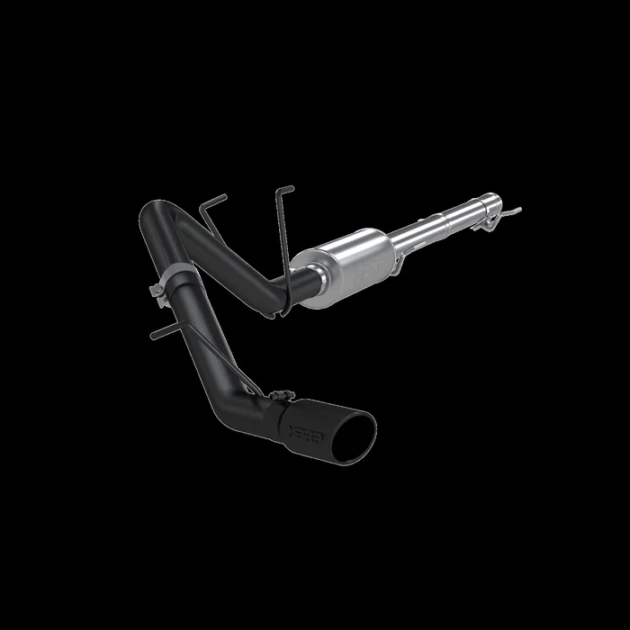 MBRP Dodge 3 Inch Cat Back Exhaust System Single Side Exit Exhaust Black Series For 09-18 Ram 1500 5.7L 19-23 Ram 1500 Classic 5.7L HEMI – S5142BLK