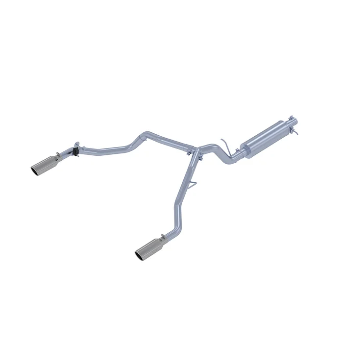 MBRP Ford 3 Inch Cat Back Exhaust System Dual Split Rear Installer Series For 19-23 Ford Ranger Ecoboost 2.3L – S5223AL