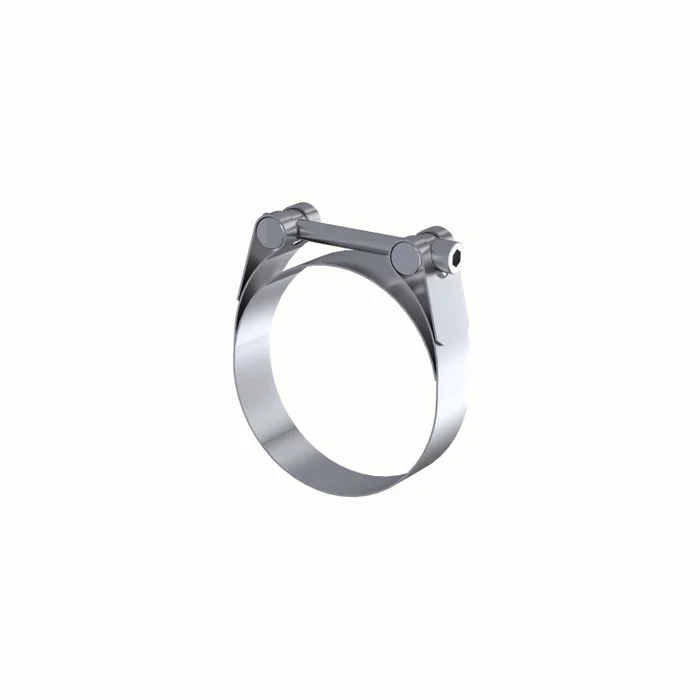 MBRP Universal 2.75in Barrel Band Clamp – Stainless (NO DROPSHIP)