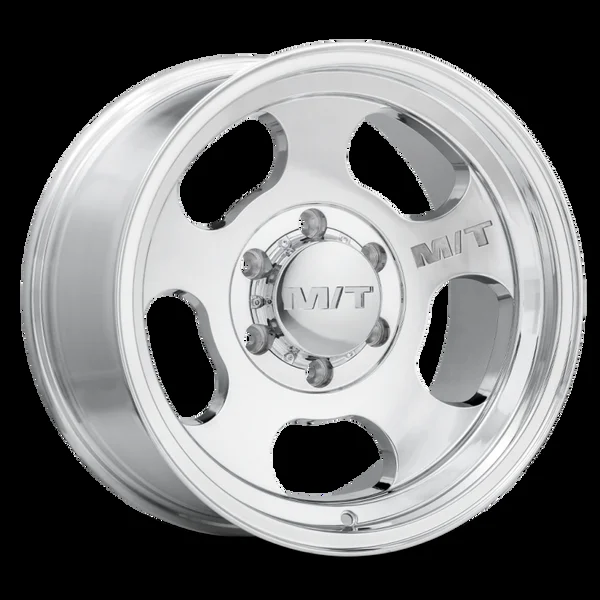 Mickey Thompson Canyon Polished Wheel – 15X12 6X5.5 BP 3.63in BS -73 Offset 108.1mm Bore – MTT274624