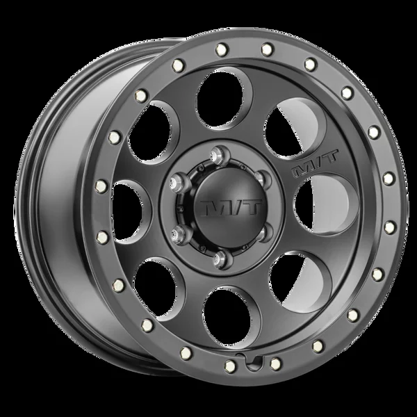 Mickey Thompson Classic Pro Black Wheel – 17X9 5X5 BP 4.53in BS -12 Offset 71.6mm Bore – MTT274239