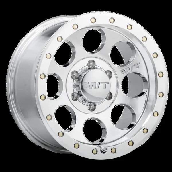 Mickey Thompson Classic Pro Polished Wheel – 20X9 8X6.5 BP 5in BS 0 Offset 125.2mm Bore – MTT274430